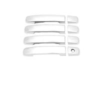 YHGGDN Housses De Poignée De Porte De Voiture Garniture De Poignée Porte Pour Infiniti Q40 G25 G37 Q 40 G 25 37 2008-2015 Décoration Extérieure Chrome 2 Trous Fixation Garniture(Couleur 2)