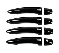 YHGGDN Housses De Poignée De Porte De Voiture Garniture De Poignée Porte Pour Nissan Pour Qashqai Pour X-Trail Pour Rogue (2020-2024) Extérieur Décoration Chrome Garniture(Couleur 7)