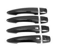 YHGGDN Housses De Poignée De Porte De Voiture Garniture De Poignée Porte Pour Nissan Pour Qashqai Pour X-Trail Pour Rogue (2020-2024) Extérieur Décoration Chrome Garniture(Couleur 5)