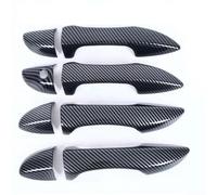 YHGGDN Housses De Poignée De Porte De Voiture Garniture De Poignée Porte Pour Toyota Pour Corolla 2014-2018 Protection Conduite À Droite Autocollant Décoratif Garniture(Noir 1)