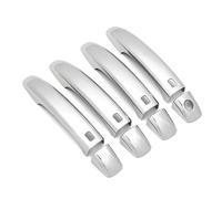 YHGGDN Housses De Poignée De Porte De Voiture Protections De Poignées Porte Extérieures Pour Q3 Q5 A4 B8 2008-2017 Enjoliveurs Décoratifs Stickers Style Garniture(Argent)