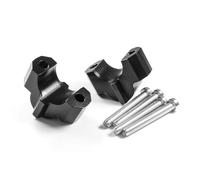 YHGGDN Rehaussement Moto Réhausseur De Guidon Moto pour BMW S1000R S1000 R 2021- M1000 R M 1000 R 2023- Adaptateur De Fixation Et Collier De Serrage Pince Rehausse Riser(Noir)