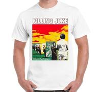 YHGsed233 Killing Joke Follow The Leaders t Shirt White XL