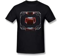 YHGsed233 Men's Arcade Fire Neon Bible T-Shirt Black XXL
