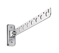YHJZSM Porte-Manteau Mural Pliable, Cintre à Bras oscillant, système de Suspension de vêtements, Organisateur de Rangement pour Placard, étendoir à vêtements (8