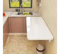 YHKJLYH Bureau Mural Pliant - Table Flottante Robuste pour Petits espaces, Charge Max. 80 kg, idéale pour la Cuisine, la Salle à Manger et la buanderie, multifonctionnelle, 60 x 40 cm