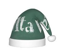 YHLKLWKSZC Formulas Formes Théorie Math Leçon Imprimé Chapeau de Noël Chapeau de Père Noël Vacances Bonnet de Noël Doux et Confortable 1pc