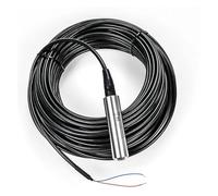YHMKQMDMY Capteur de Profondeur de Niveau de Sortie 0,5-4,5 V Transmetteur de Niveau Capteur de Niveau d'eau(15m Cable 4-20ma)