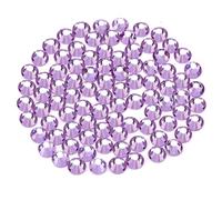 YHMQ DU 2880 pièces de strass, cristaux à ongles + strass pour ongles, Crystal amethest + SS10 (2,6 + 2,8 mm)