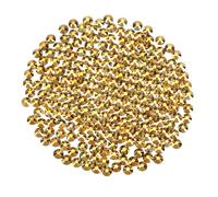 YHMQ DU 2880 pièces de strass, cristaux à ongles + strass pour ongles, Crystal Gold hematite + SS10 (2,6 + 2,8 mm)