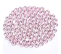 YHMQ DU 2880 pièces de strass, cristaux à ongles + strass pour ongles, Crystal Lt.rose + SS16 (3,8 + 4,0 mm)