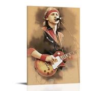 YHNGFDSKNB Affiche sur toile « Dire Straits Chanteur » Série Musique Mur Art Peinture Décorative Chambre Peinture Affiche 40 x 60 cm Style Cadre