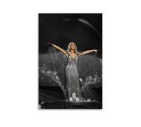 YHNGFDSKNB Celine Dion Singer Album Couverture Musique Série Musicale Toile Affiche Mur Art Tableau Décoration Chambre Peinture Affiches 30x45cm Sans Cadre Style