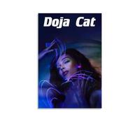 YHNGFDSKNB Doja Cat Singer Album Cover Music Series Poster sur toile Décoration murale Décoration Chambre 30 x 45 cm Sans cadre