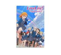 YHNGFDSKNB Poster sur toile Love Live! Superstar ! - Impression sur toile classique - Décoration murale pour chambre à coucher - 30 x 45 cm - Style sans cadre
