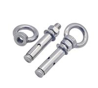 YHNNH, 1 pièces, 304 acier inoxydable M6 M8 M10 M12 anneau de levage crochet d'expansion vis chauffe-eau boulon d'expansion crochet pivotant crochet(M6x150)