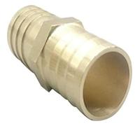 YHNNH 1 pièces raccord de Tuyau Droit en Laiton Barbe égale, 3Mm 4Mm 6Mm 8Mm 10Mm 12Mm 14Mm 19Mm Adaptateur de connecteur de coupleur barbelé en cuivre de gaz(10Mm 10Mm)