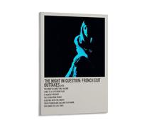 YHNNH Affiche murale rétro « The Night In Question » de « The Night In Question French Exit Outtakes » de style classique - Décoration parfaite pour bibliothèque, bar ou cinéma maison - 40 x 60 cm