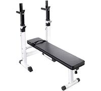 YHNNH Banc de Musculation， Banc de Musculation avec haltères, haltérophilie, Banc réglable, Fitness à Domicile, Musculation/abdominaux, incliné et décliné, Exercice en Salle Sport