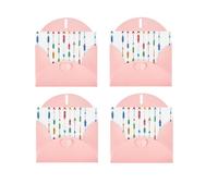 YHNNH Carte de vœux en papier photo avec enveloppe - Motif flèches corail et bleu sarcelle - Pour Noël, anniversaire, mariage