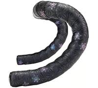 YHNNH, Ceinture de route, nouveau Design étoile à Six branches, ruban adhésif for barre de poignée de cyclisme, sangle antidérapante Anti-transpiration + 2 bouchons de barre