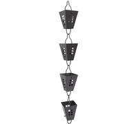 YHNNH, Chaîne de Pluie for gouttières de Balcon, chaîne de Pluie de gouttière, for gouttières for Fortes pluies, chaîne de gouttière Suspendue de Remplacement décorative