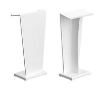 YHNNH Chaire d'église, Stand d'hôtesse, Podium Portable, pupitre de réception for Auditorium, conférence, Salle de Classe(White)