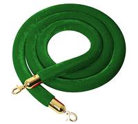 YHNNH, Corde de barrière multicolore en option for le contrôle des foules, corde de barrière de file d'attente suspendue, salle de cinéma/utilisation de grandes ouvertures/(Green,Length 1.7M/5.6Ft/67I