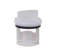 YHNNH Couvercle De Filtre De Pompe De Vidange De Linge 9000969315, Compatible avec Siemens, Compatible avec Bosch, Lave-Linge À Tambour IQ500, IQ300, IQ700(White)
