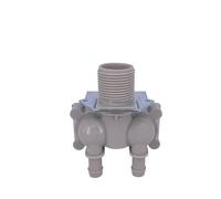 YHNNH Électrovanne d'arrivée d'eau Double for Machine à Laver, 12 V CC, Compatible avec LG, 5220FR2067J