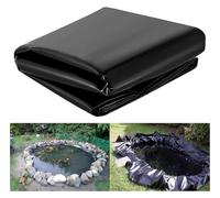 YHNNH Film de scellage de sous-Couche Noir Robuste, Membrane d'étang, bâche d'étang à Poissons for Jardin Aquatique(3x8m(9.8x26.2ft))