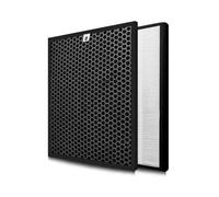 YHNNH Filtres À Charbon Actif HEPA, Compatibles avec Les Purificateurs d'air Sharp FP-F60UW, FP-E50E, FZ-F60HFU, FZ-F60DFU, FP-E50TA Et FP-E50Y.(HEPA Carbon 1set)
