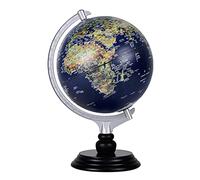 YHNNH, Globe terrestre 12 pouces, globe éducatif, carte du monde, illuminé avec support et relief