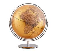 YHNNH, Globe terrestre World Geographic Globes de bureau 12 pouces avec océans dorés et support rotatif à 720°