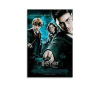 YHNNH Harry PotterPoster mural rétro de style classique Décoration parfaite pour bibliothèque, bar ou cinéma maison 30 x 45 cm Sans cadre
