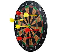 YHNNH Jeu de Cible, Cible de fléchettes magnétique 11,8 Pouces sans agrafes avec 6 sécurité, for Le Bureau et la Famille, Kits Montage Inclus