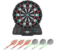 YHNNH Jeu de Cible, Écran LCD for Musique Adulte, Jeu de fléchettes électronique, Pratique for 1 à 8 Joueurs la Maison dans Un Lieu Public