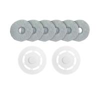 YHNNH Kit De Supports De Balai, Plaque De Nettoyage, Support De Chiffon for Tapis, Levage Automatique, Remplacement De Robot Aspirateur, Compatible avec Ecovacs, Deebot, T20 OMNI/T20 Pro(8pcs)
