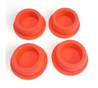 YHNNH, Kit d'œillets en caoutchouc, 5 pièces 11mm-48mm rouge tuyau en caoutchouc de Silicone obturateur embout insère bouchon d'étanchéité bouchon de trou de bonde(25mm)