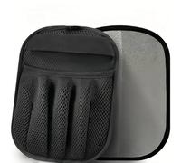 YHNNH Lot de 2 gants d'épilation épais et résistants pour animaux domestiques - Gants électrostatiques de toilettage pour animaux domestiques, gants réutilisables à perte rapide pour canapé, vêtements