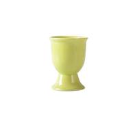 YHNNH Lot de 3 Supports en céramique for Tasses de Service créatives, for Petit-déjeuner, Banquet, œufs, ustensiles de Cuisine(Green)