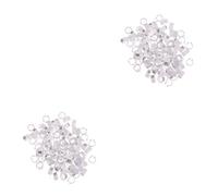 YHNNH Lot de 300 Anneaux d'identification colorés for Pigeons, perroquets et Poussins(2 Packs)