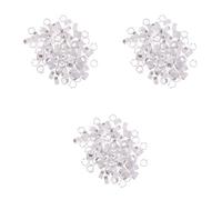 YHNNH Lot de 300 Anneaux d'identification colorés for Pigeons, perroquets et Poussins(3 Packs)