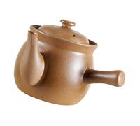 YHNNH, Marmite chinoise en céramique, 2, 7l, poêle à ébullition en porcelaine, marmite à médecine for soupe chinoise et repas marron