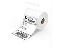 YHNNH Miroir de Rasage Mini imprimante d'étiquettes Imprimante d'étiquettes-4x6 d'expédition Commerciale Direct Étiqueteuse Compatible avec(1 Roll Paper)