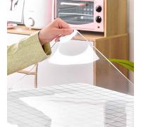 YHNNH Nappe de Protection en Plastique de 2 mm d'épaisseur, imperméable et Transparente, en PVC, rectangulaire, 100 x 180 cm/100 x 300 cm, pour Table Basse, Salle à Manger (80 x 160 cm/31,5 x 63 c