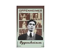 YHNNH Oppenheimer Poster de film rétro style classique Décoration parfaite pour bibliothèque, bar ou home cinéma - 50 x 75 cm - Sans cadre