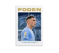 YHNNH Phil Foden Poster mural rétro de style classique, décoration parfaite pour bibliothèque, bar ou cinéma maison, 60 x 90 cm, sans cadre