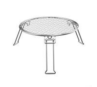 YHNNH, Poêle, Support de Barbecue de Camping Pliable, Filet de Barbecue, Grille de Pique-Nique, Support de feu de Camp