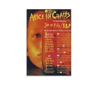 YHNNH Poster de style classique « Jar of Flies by Alice in Chains» - Décoration murale rétro pour bibliothèque, bar ou home cinéma - 20 x 30 cm - Sans cadre